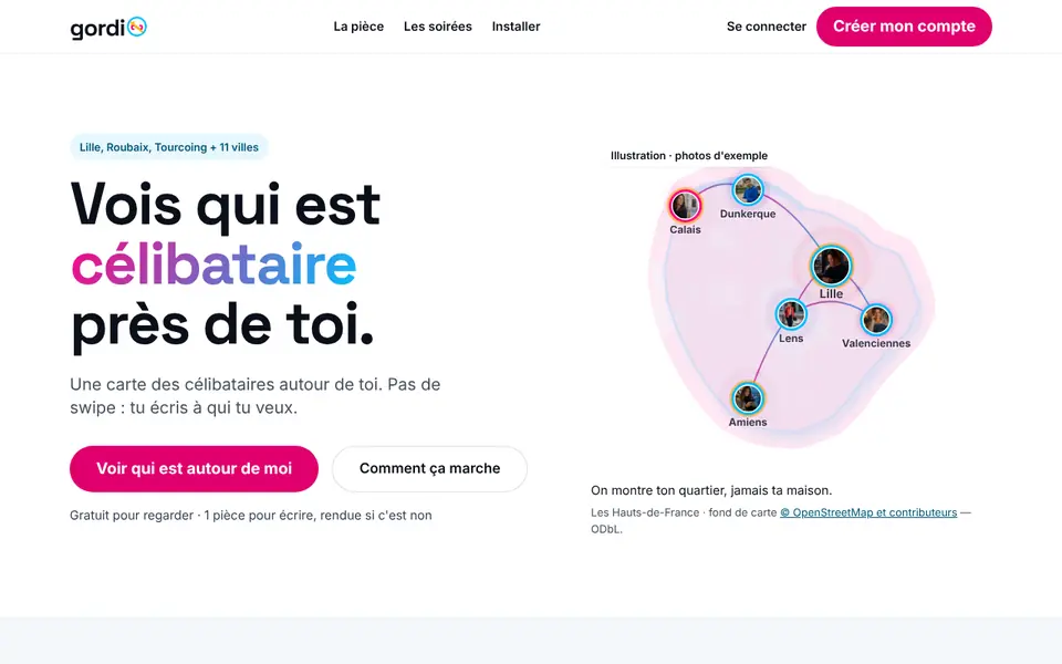 Page d&rsquo;accueil de gordio.fr